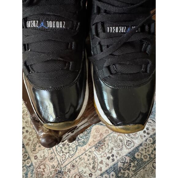 Nike Air Jordan 11 Retro Space Jam Basketball Sneakers Black/White - Picture 3 of 9